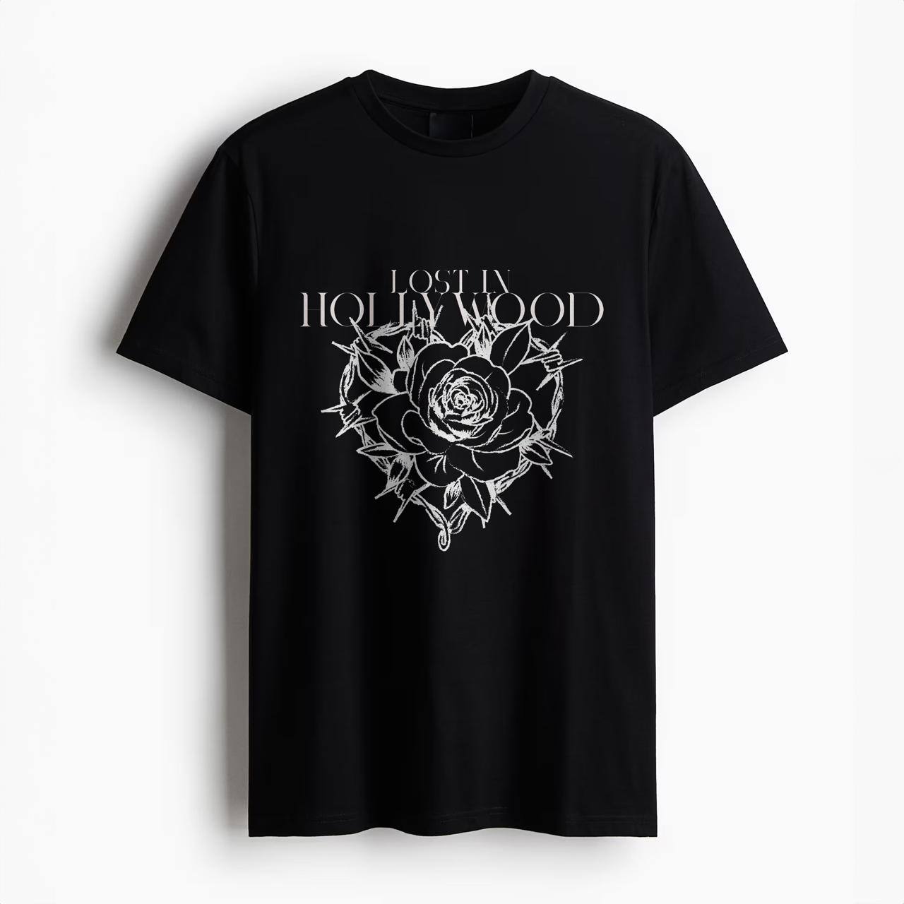 Rose T-Shirt (Black)