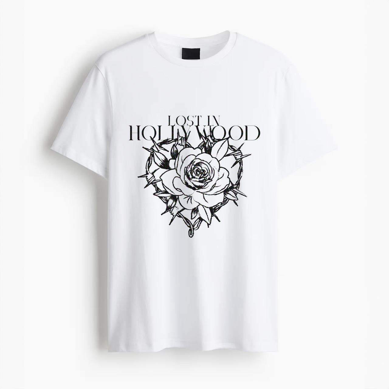 Rose T-Shirt (White)